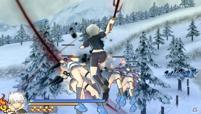 PS Vita「閃乱カグラ SHINOVI VERSUS -少女達の証明-」雪泉の笑顔が眩しい先着購入特典の完成版イラストを紹介！自分好みのスタイルで戦う「陰陽変華」の内容も紹介の画像9
