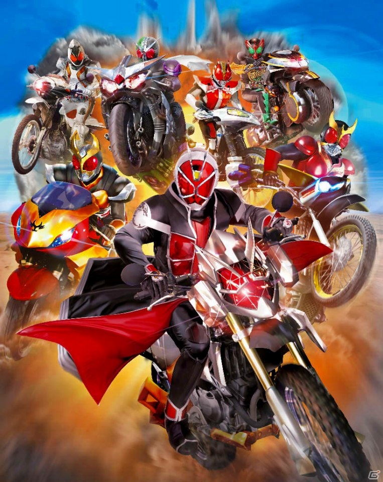 PS3「仮面ライダー バトライド・ウォー」参戦が決定した3人のライダーを紹介―大量の敵を相手にするバトルシーンもお届けの画像1