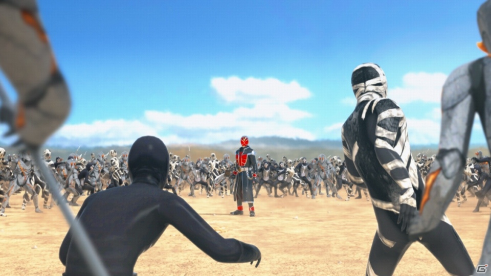 PS3「仮面ライダー バトライド・ウォー」参戦が決定した3人のライダーを紹介―大量の敵を相手にするバトルシーンもお届けの画像24