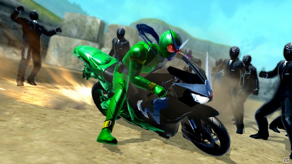 PS3「仮面ライダー バトライド・ウォー」参戦が決定した3人のライダーを紹介―大量の敵を相手にするバトルシーンもお届けの画像5
