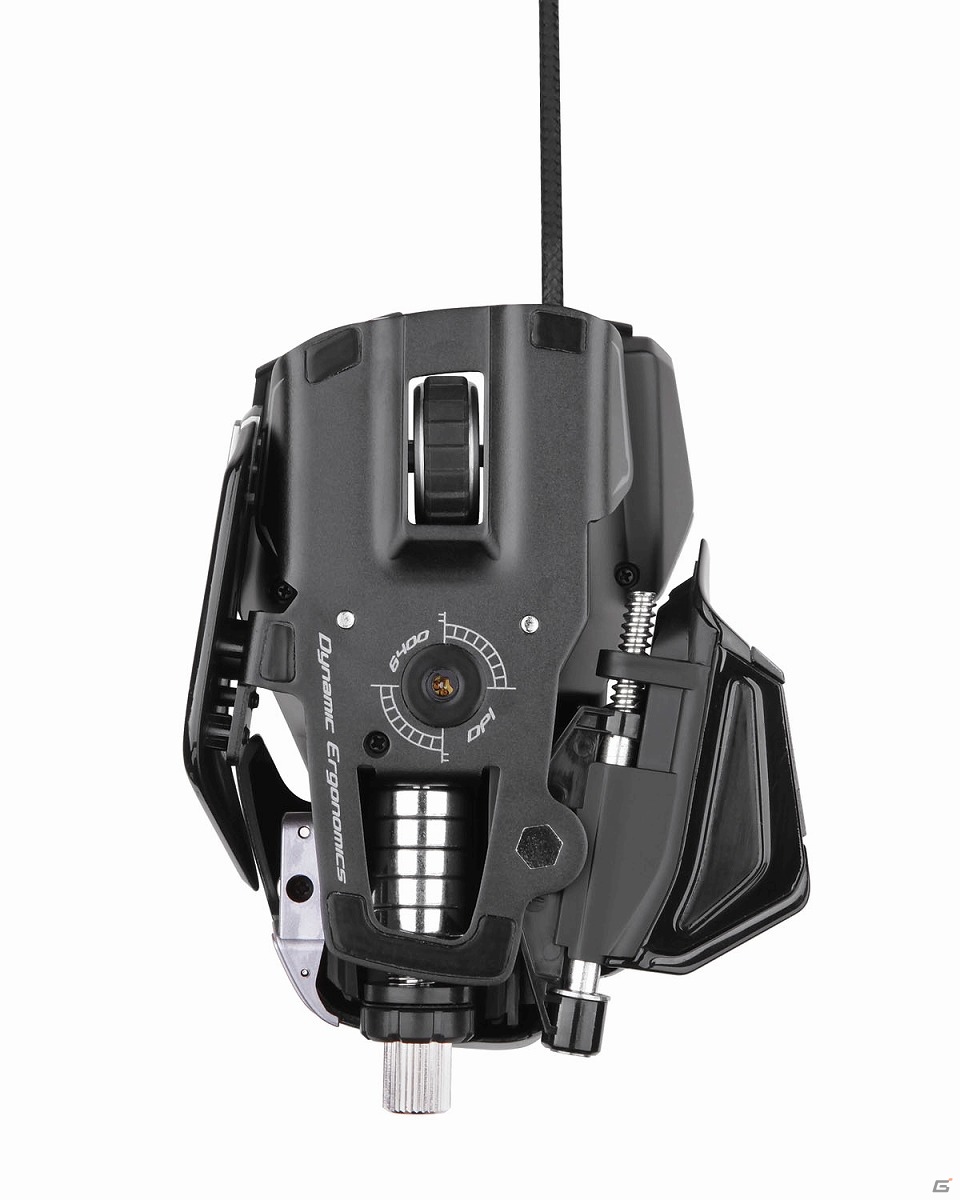 マッドキャッツ、ゲーミングマウス「Cyborg M.M.O.7」の新色「グロスブラック」を2月22日に発売の画像4