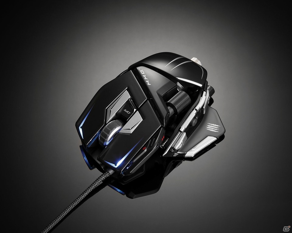 マッドキャッツ、ゲーミングマウス「Cyborg M.M.O.7」の新色「グロスブラック」を2月22日に発売の画像8