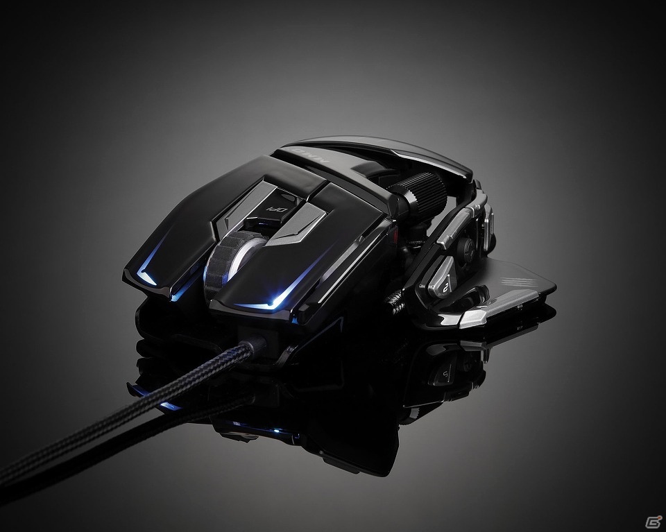 マッドキャッツ、ゲーミングマウス「Cyborg M.M.O.7」の新色「グロスブラック」を2月22日に発売の画像9