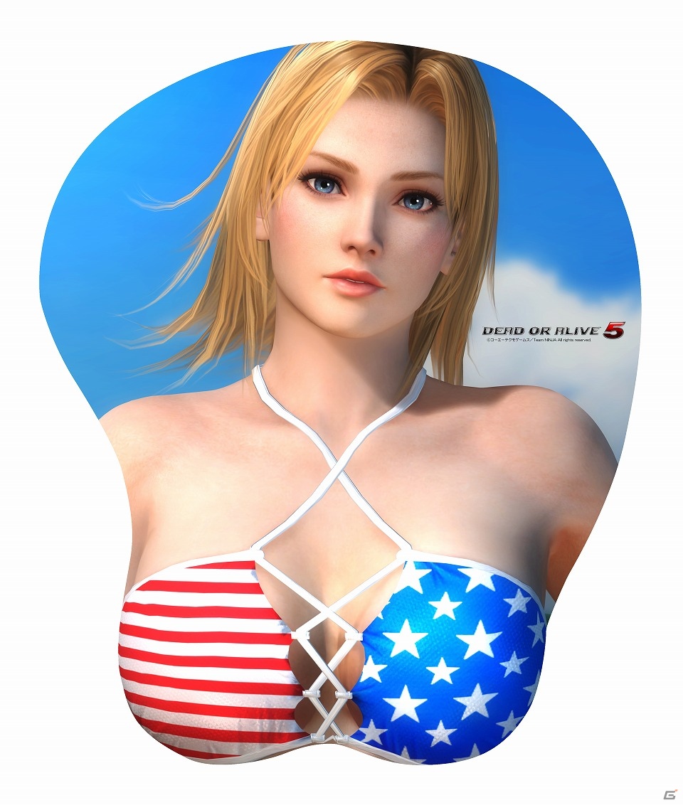 PS3/Xbox 360「DEAD OR ALIVE 5」の3Dマウスパットにレイファン・こころ・ティナが登場！2013年3月に発売決定の画像2