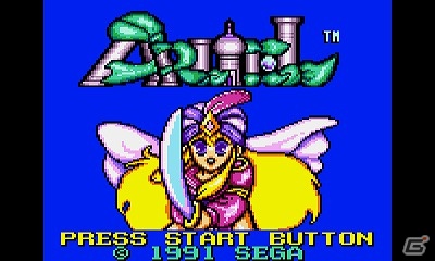 3DSバーチャルコンソールにてゲームギア「アーリエル クリスタル伝説」が2月6日より配信開始の画像1