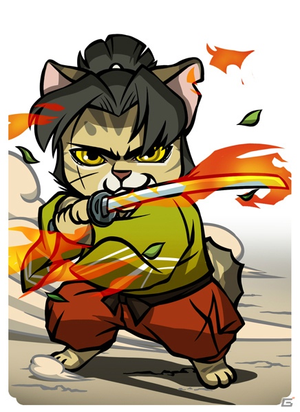 Yahoo! Mobage/Mobage「のぶニャがの野望」2周年記念イベント「ねこ戦記」が開催決定！「秘剣・猫の太刀」をテーマとした新カードも追加の画像1