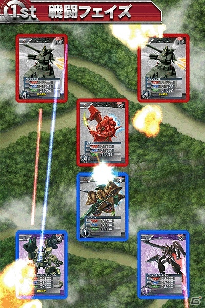 iOS/Android「ガンダムカードバトラー」陸戦型ガンダムのカードがもらえる事前登録の受付開始の画像4