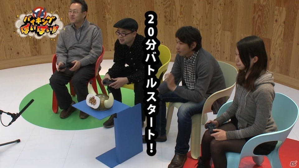 PS3/PS Vita「バイキングぽいぽい！！」公式サイトにて対戦動画公開―ゲーム制作に携わる4人の大人たちのバトルが展開の画像2