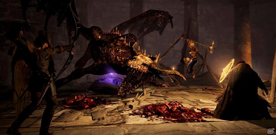 PS3/Xbox 360「ドラゴンズドグマ：ダークアリズン」新エリア「黒呪島」に出現する「カースドラゴン」や凶暴なモンスターを呼ぶ「死体沸き」を紹介の画像3