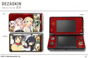 「閃乱カグラ Burst -紅蓮の少女達-」3DS用/3DS LL用デザスキンおよびiPhone/Android用デザジャケットが2月28日に発売の画像3