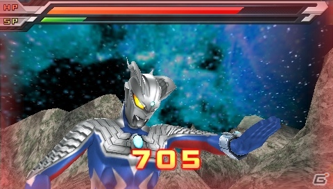 PSP「ウルトラマン オールスタークロニクル」戦いの緊張感を生むウルトラマンらしい戦闘システム「チームカラータイマーシステム」を紹介の画像22