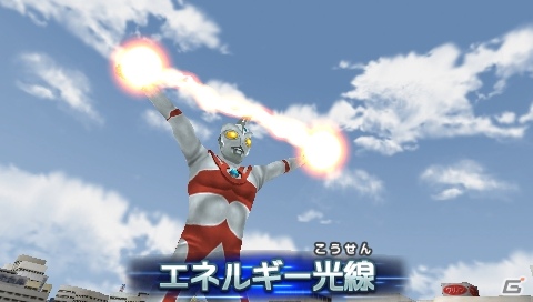 PSP「ウルトラマン オールスタークロニクル」戦いの緊張感を生むウルトラマンらしい戦闘システム「チームカラータイマーシステム」を紹介の画像31