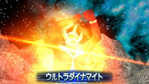 PSP「ウルトラマン オールスタークロニクル」戦いの緊張感を生むウルトラマンらしい戦闘システム「チームカラータイマーシステム」を紹介の画像43