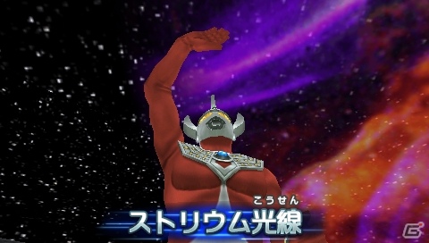 PSP「ウルトラマン オールスタークロニクル」戦いの緊張感を生むウルトラマンらしい戦闘システム「チームカラータイマーシステム」を紹介の画像46