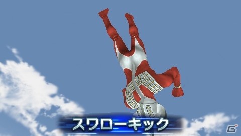 PSP「ウルトラマン オールスタークロニクル」戦いの緊張感を生むウルトラマンらしい戦闘システム「チームカラータイマーシステム」を紹介の画像51