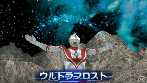 PSP「ウルトラマン オールスタークロニクル」戦いの緊張感を生むウルトラマンらしい戦闘システム「チームカラータイマーシステム」を紹介の画像59