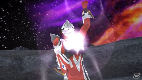 PSP「ウルトラマン オールスタークロニクル」戦いの緊張感を生むウルトラマンらしい戦闘システム「チームカラータイマーシステム」を紹介の画像67