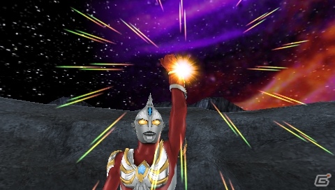 PSP「ウルトラマン オールスタークロニクル」戦いの緊張感を生むウルトラマンらしい戦闘システム「チームカラータイマーシステム」を紹介の画像80