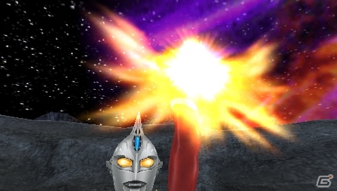 PSP「ウルトラマン オールスタークロニクル」戦いの緊張感を生むウルトラマンらしい戦闘システム「チームカラータイマーシステム」を紹介の画像81