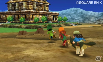 岡本信彦さんがナレーションを担当する3DS「ドラゴンクエストVII エデンの戦士たち」テレビCM第1弾映像が公式サイトで公開の画像3