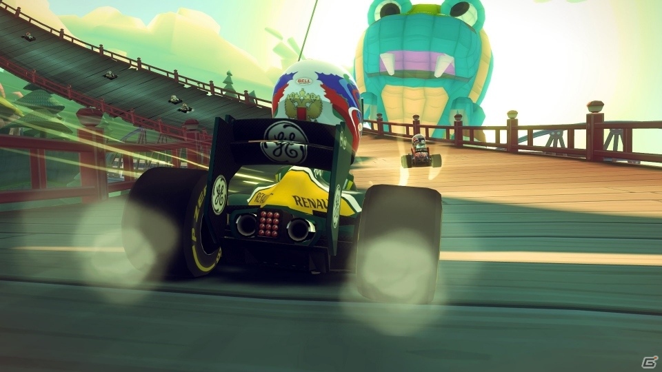 PS3/Xbox 360「F1 RACE STARS」ゲームプレイ映像や最新スクリーンショットを公開！コースに仕掛けられた様々なギミックをチェックしようの画像3