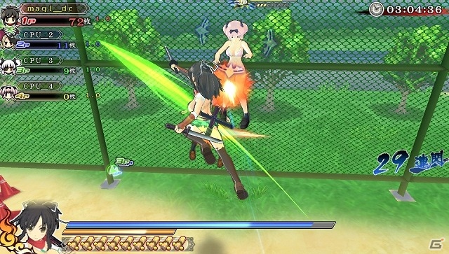 PS Vita「閃乱カグラ SHINOVI VERSUS -少女達の証明-」熱く激しい戦いが楽しめるネットワーク対戦を紹介！焔役・喜多村英梨さんのボイスも公開の画像3
