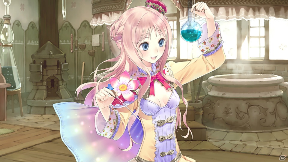 PS Vita「メルルのアトリエ Plus ～アーランドの錬金術士3～」錬金術士勢揃いのイベント＆赤が映えるメルルの水着衣装を紹介！開拓・依頼のおさらいもの画像1