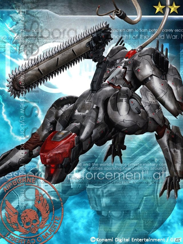 GREE「メタルギア ソリッド ソーシャル・オプス」がPS3「メタルギア ライジング リベンジェンス」とコラボ―雷電、ミストラルのカードが「MGS SOP」に登場の画像14