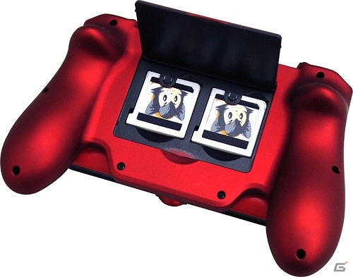 握りやすく操作性抜群の3DS LL用グリップに新色「ブルー」＆「レッド」が登場！2月8日に発売の画像12
