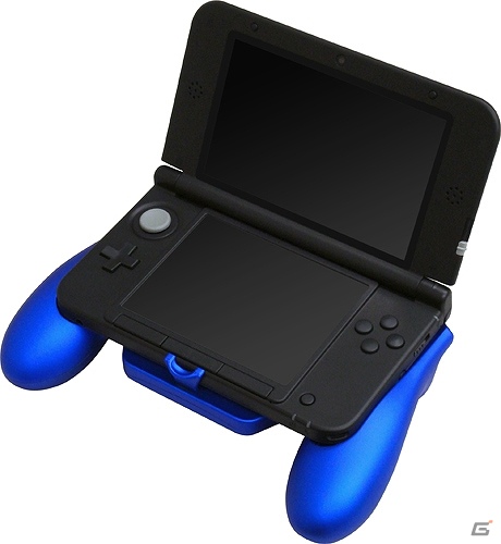 握りやすく操作性抜群の3DS LL用グリップに新色「ブルー」＆「レッド」が登場！2月8日に発売の画像3