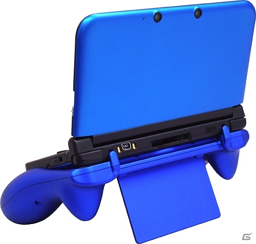 握りやすく操作性抜群の3DS LL用グリップに新色「ブルー」＆「レッド」が登場！2月8日に発売の画像4