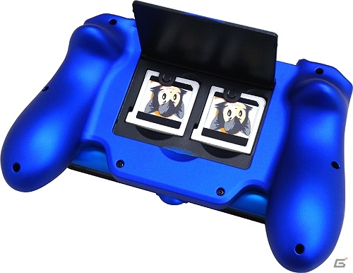 握りやすく操作性抜群の3DS LL用グリップに新色「ブルー」＆「レッド」が登場！2月8日に発売の画像5