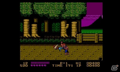 「ダブルドラゴン」ニンテンドー3DSバーチャルコンソールにて2月6日に配信の画像5