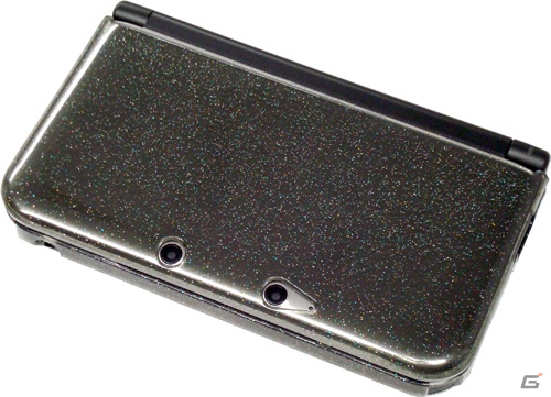 サイバーガジェット、ラメを散りばめた3DSLL用ケース「CYBER・きらきらケース」の新色「こあくまブラック」が2月8日に発売の画像2