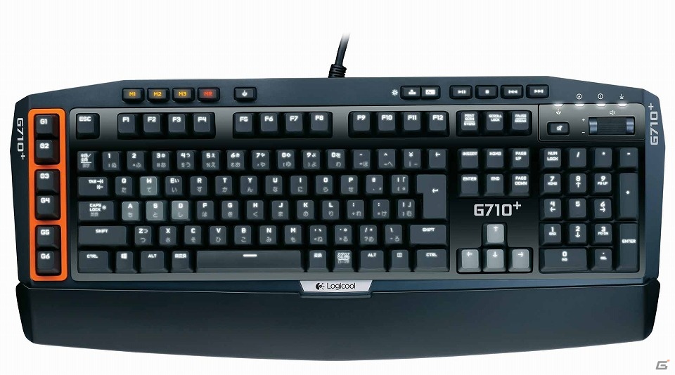 ロジクール、メカニカルキーを採用したゲーミングキーボード「ロジクール G710+ メカニカル ゲーミング キーボード」を2月15日に発売の画像2
