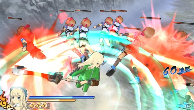 PS Vita「閃乱カグラ SHINOVI VERSUS -少女達の証明-」20人それぞれの攻撃スタイルで楽しめるアクションを紹介！公式サイトではプレイ動画も公開中の画像10