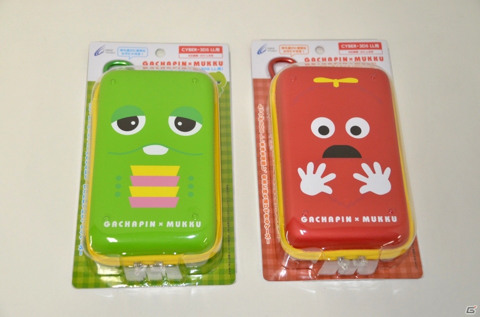 ガチャピン＆ムック好きは要チェックですぞ！3DS LL用のプロテクトケース＆セミハードケースをセットで各2名様にプレゼント！の画像1