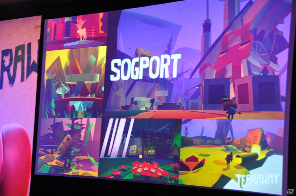【台北国際ゲームショウ 2013】PS Vita「Tearaway」紙で表現された世界をメッセンジャー「iota＆atoi」が自由に冒険！謎を解く鍵はVitaの全機能！？の画像17
