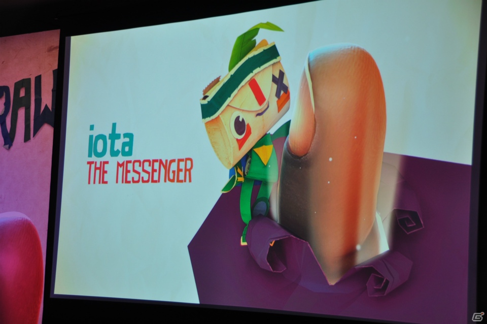 【台北国際ゲームショウ 2013】PS Vita「Tearaway」紙で表現された世界をメッセンジャー「iota＆atoi」が自由に冒険！謎を解く鍵はVitaの全機能！？の画像6