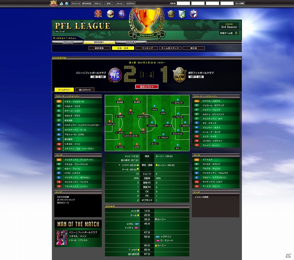 世界最高峰の選手が集結！トレーディングカードを使って遊ぶブラウザゲーム「パニーニフットボールリーグ」のシステム＆楽しみ方をまとめて紹介の画像18
