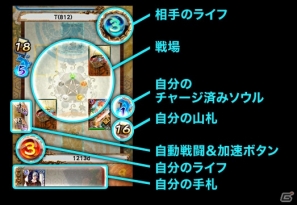 iOS/Android「サムライソウル」デッキ構築型のカードゲームが楽しめる本作のバトルシステムを紹介の画像2