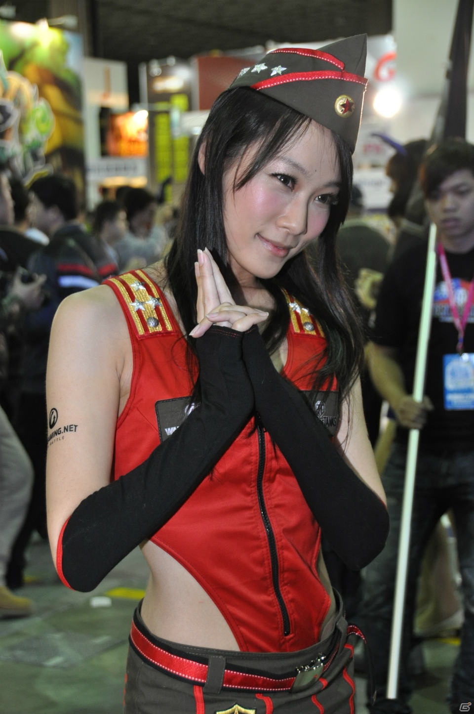 【台北国際ゲームショウ 2013】Gamaniaのeスポーツチーム「GAMABEARS」も駆け付けた！会場の様子＆露出の多い凝った衣装多め！コンパニオンを紹介の画像39