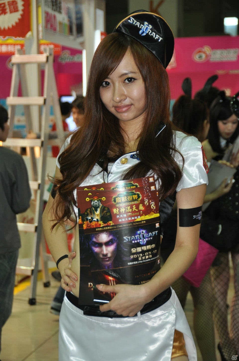 【台北国際ゲームショウ 2013】Gamaniaのeスポーツチーム「GAMABEARS」も駆け付けた！会場の様子＆露出の多い凝った衣装多め！コンパニオンを紹介の画像45