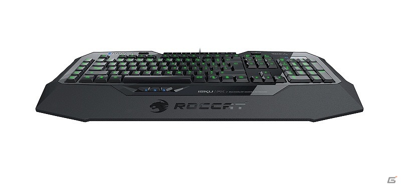 岡谷エレクトロニクス、マルチカラーLEDを搭載したゲーミングキーボード「Isku FX」を2月15日より発売の画像1