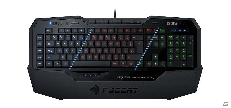 岡谷エレクトロニクス、マルチカラーLEDを搭載したゲーミングキーボード「Isku FX」を2月15日より発売の画像3