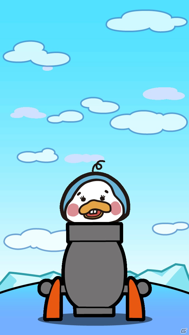 大砲で空に飛ばされた「ブサかわ」なペンギンたちをタップで操ろう！iOS「飛べ！ペンペ」配信開始の画像2