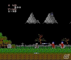 さらわれたプリンセスを助けるために迫りくる魔物に挑め！3DSバーチャルコンソール「魔界村」配信開始の画像3