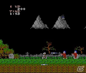 さらわれたプリンセスを助けるために迫りくる魔物に挑め！3DSバーチャルコンソール「魔界村」配信開始の画像3