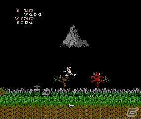 さらわれたプリンセスを助けるために迫りくる魔物に挑め！3DSバーチャルコンソール「魔界村」配信開始の画像4