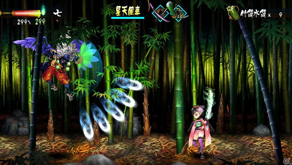PS Vita「朧村正」妖刀を使った基本的な攻撃方法を紹介！ヴァニラウェア描き下ろしの店舗別購入特典イラストも公開にの画像5